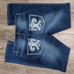 Est 1946 Classic Jeans (Size 2P) with Embroidery